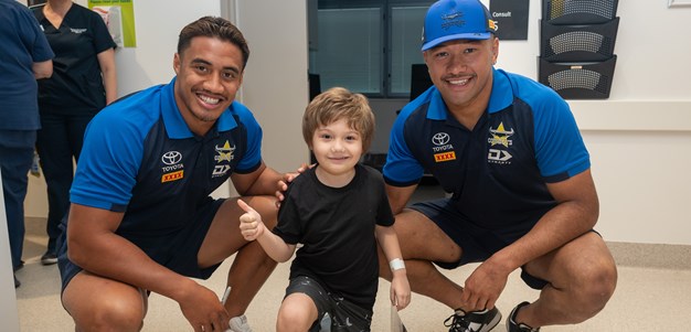 Hearts of gold light up Townsville Hospital wards