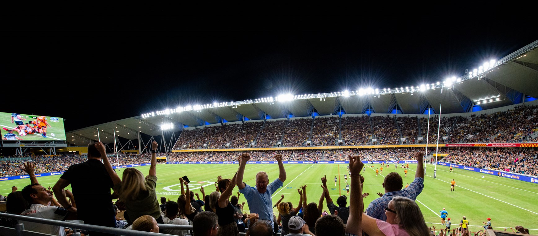 Through the lens: stadium opening