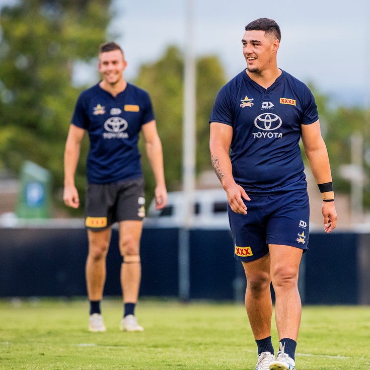 Three Cowboys contracted players run for 170+ metres in Hostplus Cup