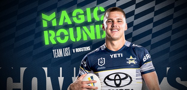 Cowboys NRL team list: Round 11 v Roosters
