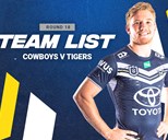 Cowboys team list: Round 18 v Tigers