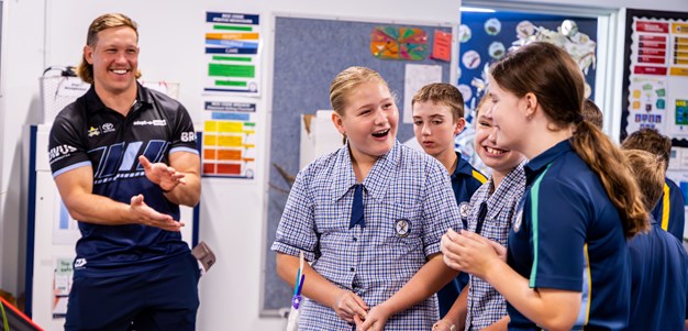 Reubs goes back to school, thanks to Bravus