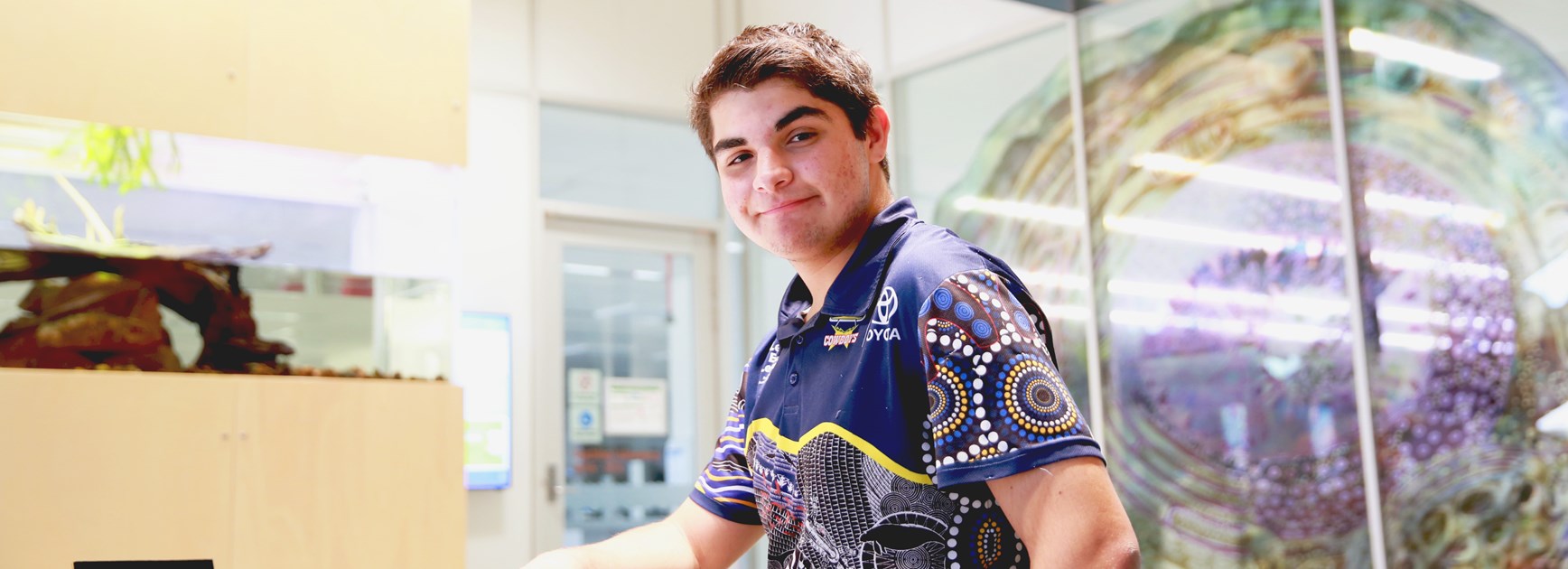 Path to success for young Indigenous man