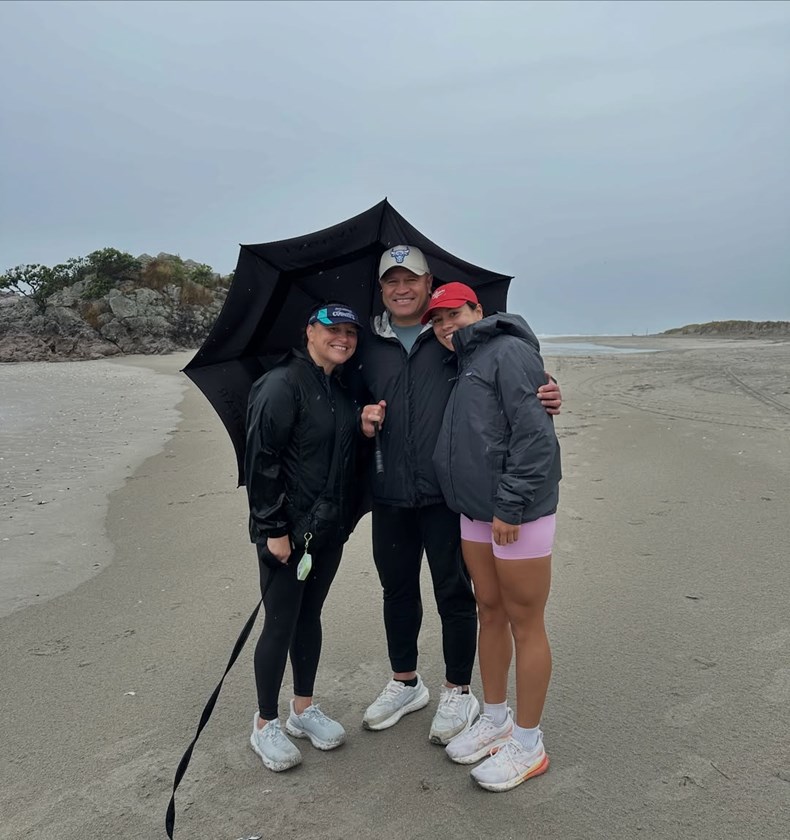 Abigail headed back home to New Zealand