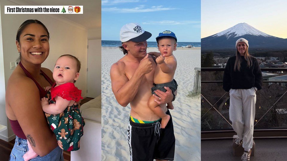 See how the Cowboys spent their Christmas and New Years