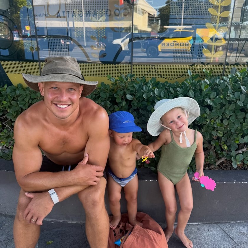 Reuben in SEQ with the family