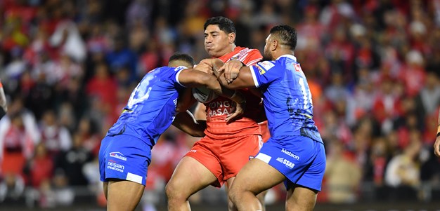 Taumalolo leads Tonga to victory