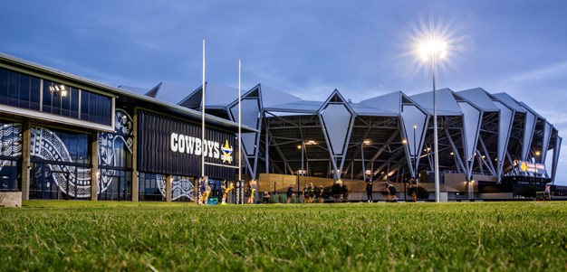 First session under lights at Cowboys HQ
