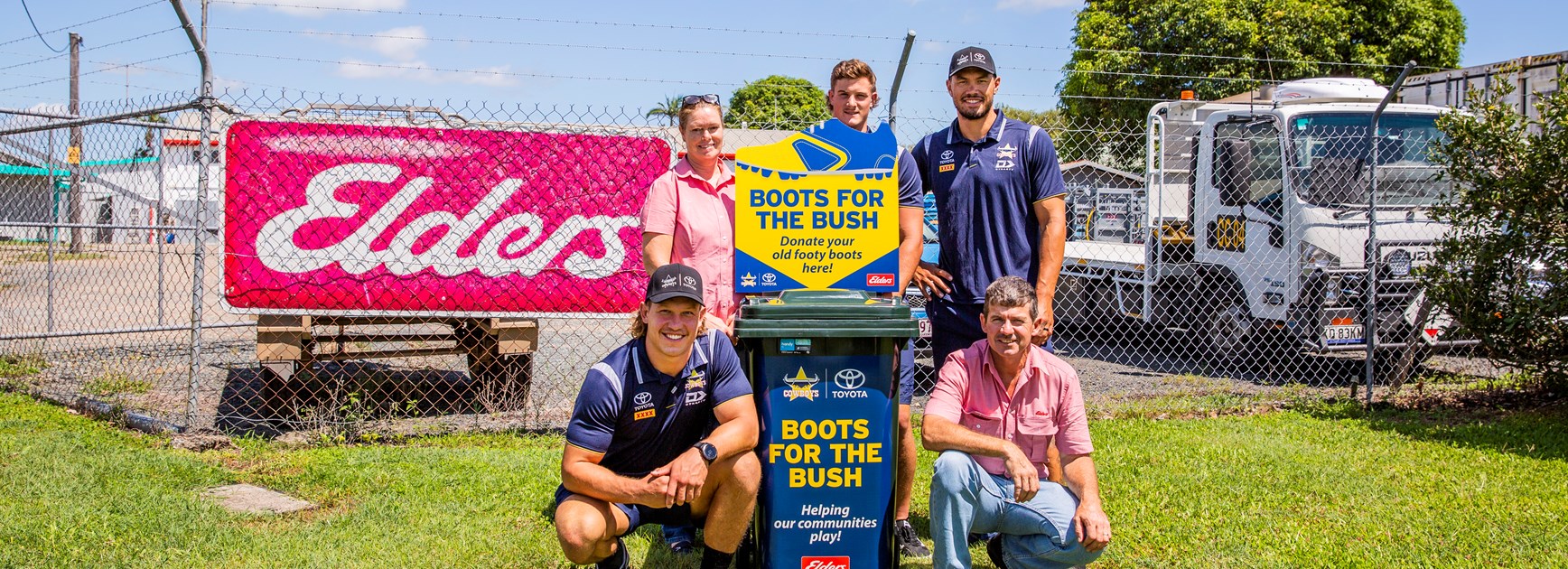Boots donation a boost for grassroots footy