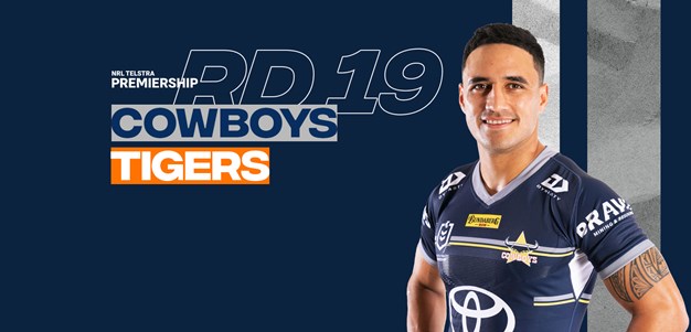 Cowboys team list: Round 19 v Tigers