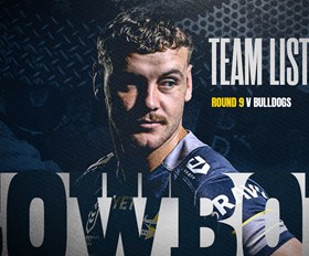 Cowboys NRL team list: Round 9 v Bulldogs