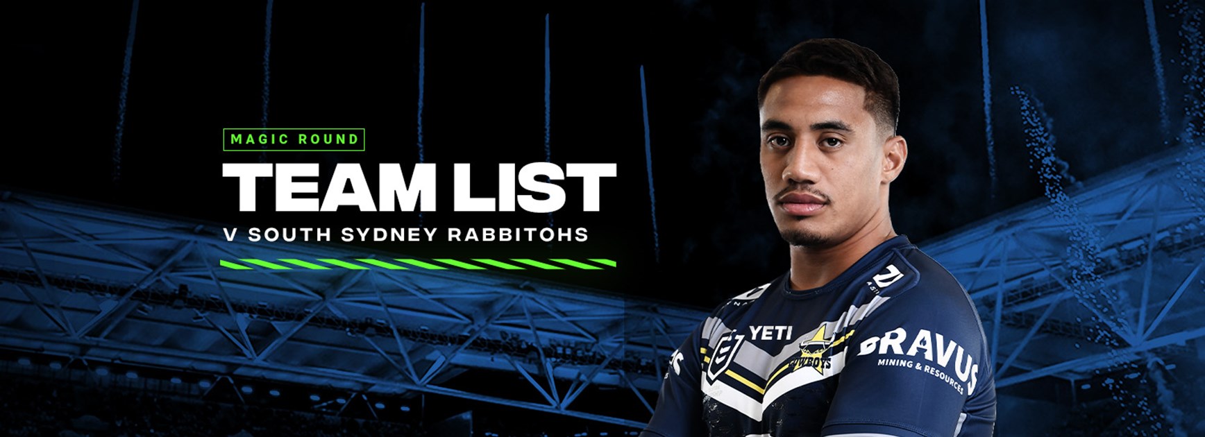 Cowboys team list: Round 11 v Rabbitohs
