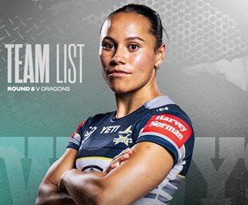 Cowboys NRLW team list: Round 8 v Dragons