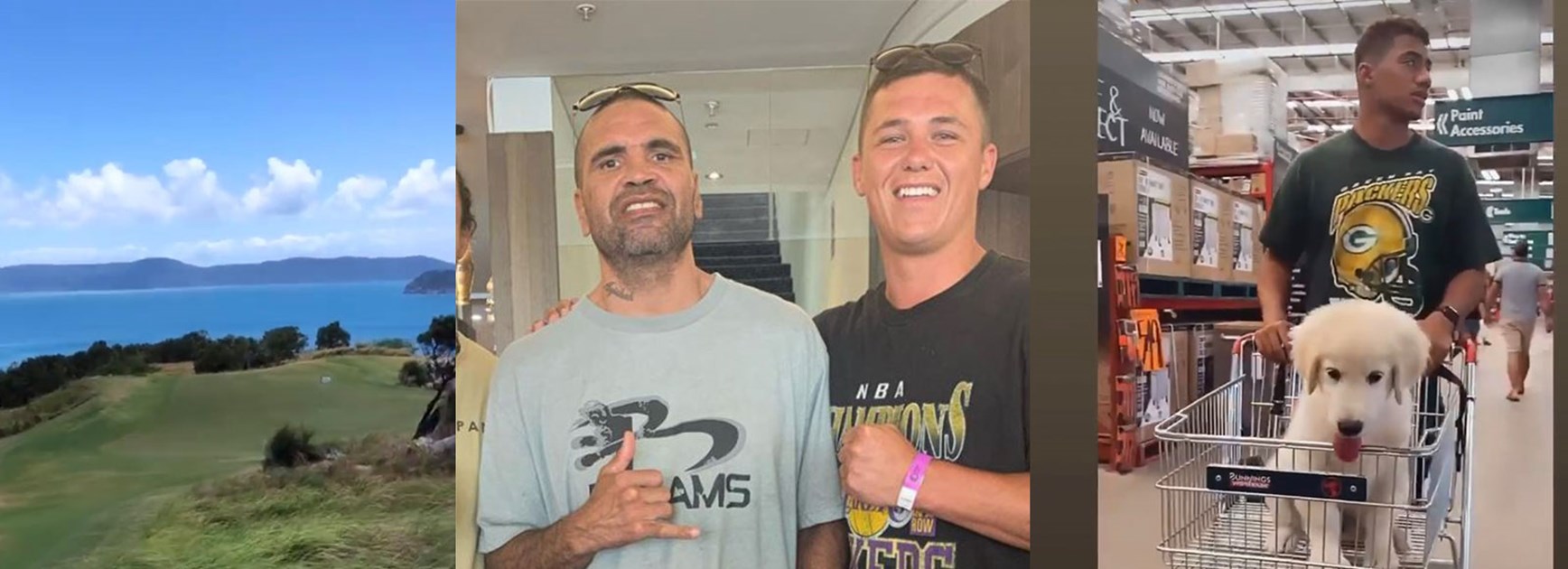 Cowboys on social: Golf and The Man