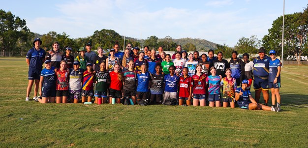 GALLERY: NRLW Cowboys come and try clinic