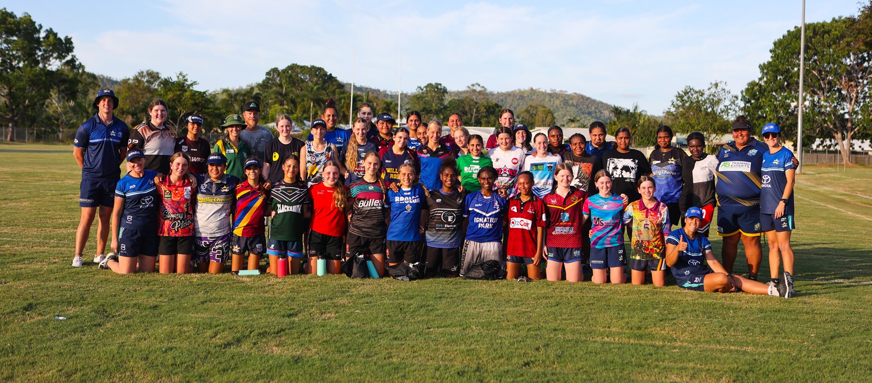GALLERY: NRLW Cowboys come and try clinic