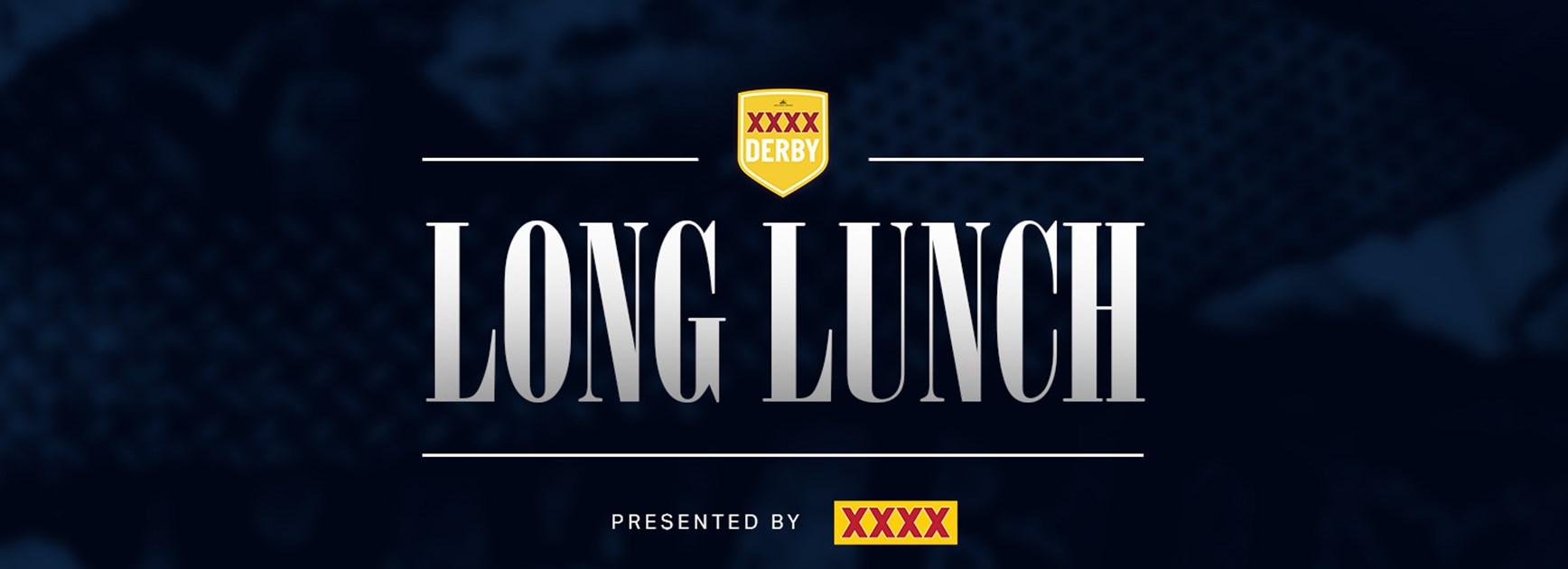 Legends line up for XXXX Derby Long Lunch