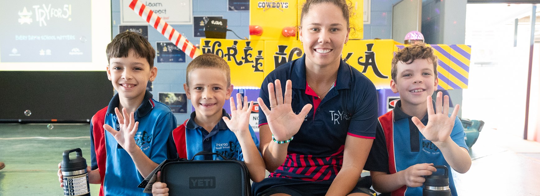 Cairns builds attendance 'culture' with Try for 5!