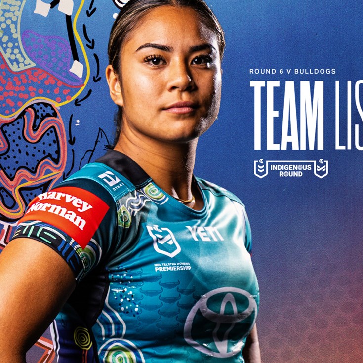 Cowboys NRLW team list: Round 6 v Bulldogs