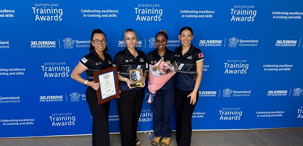 Cowboys Group celebrates double honour at Queensland Training Awards