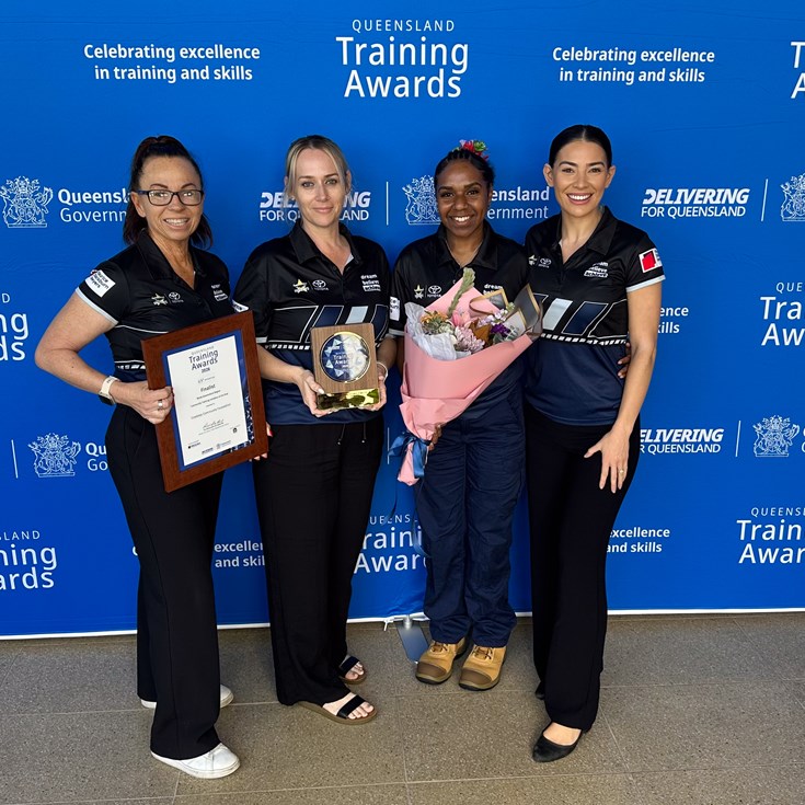 Cowboys Group celebrates double honour at Queensland Training Awards