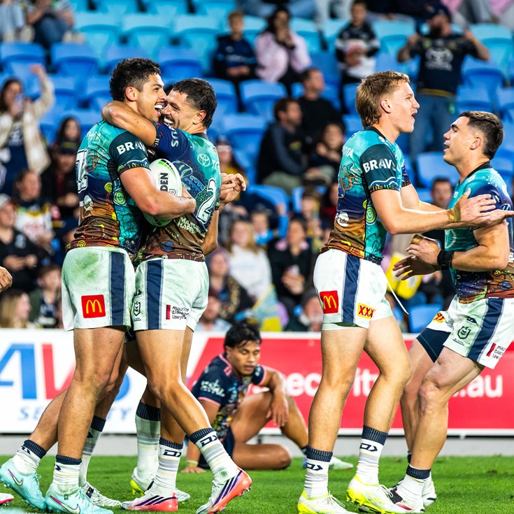Match highlights: Cowboys get XXXX Derby win over the Titans