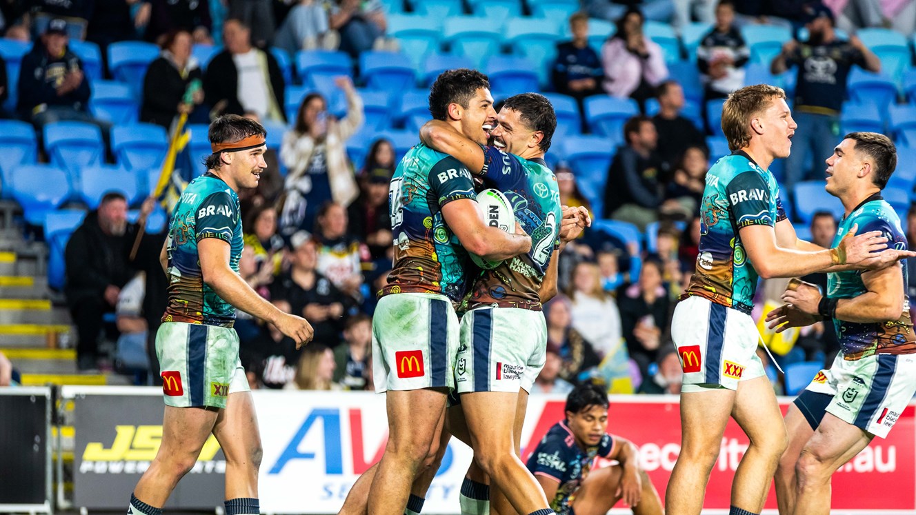 Match highlights: Cowboys get XXXX Derby win over the Titans