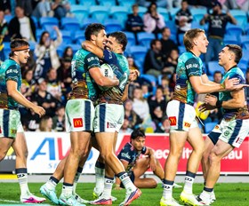 Match highlights: Cowboys get XXXX Derby win over the Titans