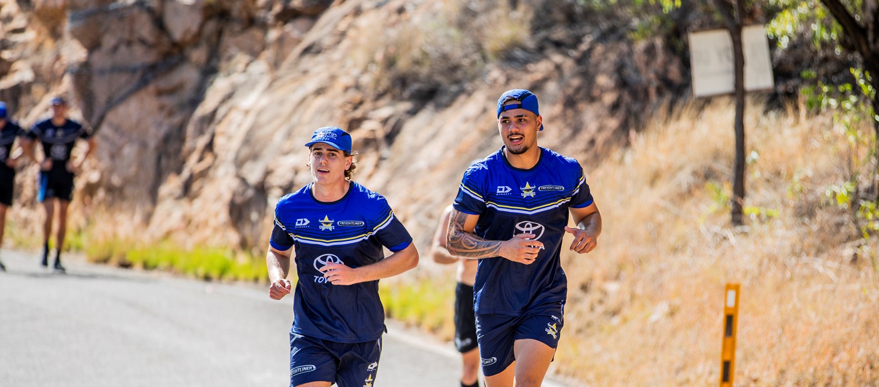 Gallery: First Castle Hill climb of the NRL pre-season
