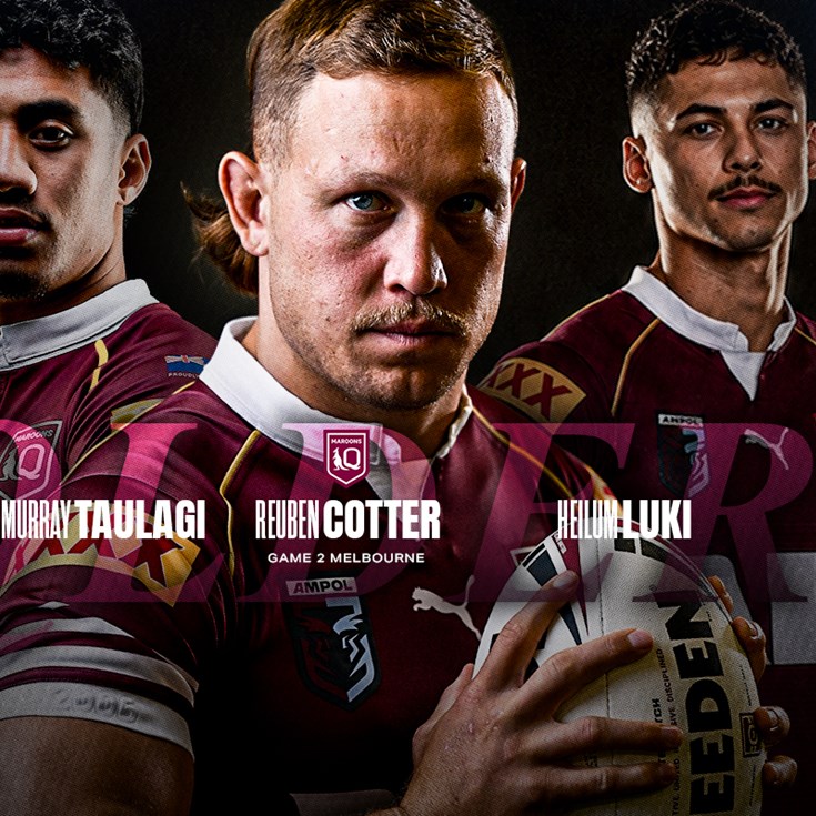 Our III named in Maroons Squad for Game II