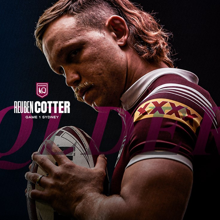 Cotter named to start for Maroons in Origin opener