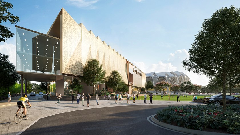Artist's impression – Cowboys Community, Training and High Performance Centre
