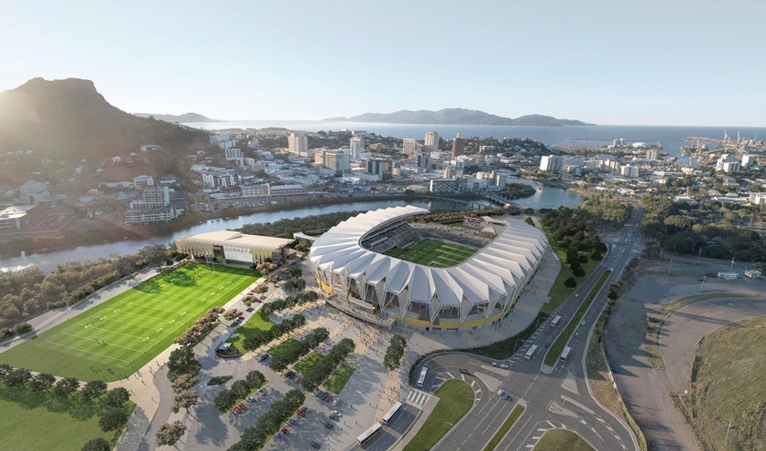 Proposed Cowboys Community, Training and High Performance Centre (with Community training field), adjacent to Queensland Country Bank Stadium