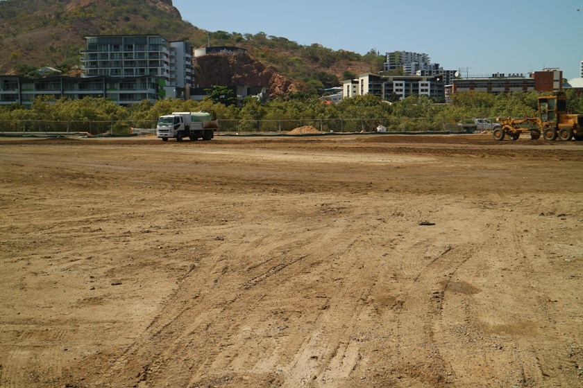 Proposed site of the new Cowboys Community, Training and High Performance Centre