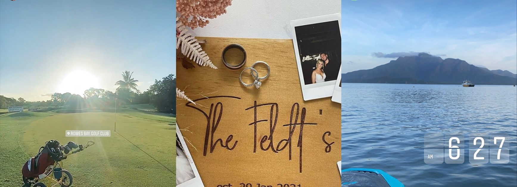 Cowboys on social: Feldt gets married