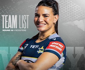 Cowboys NRLW team list: Round 10 v Roosters