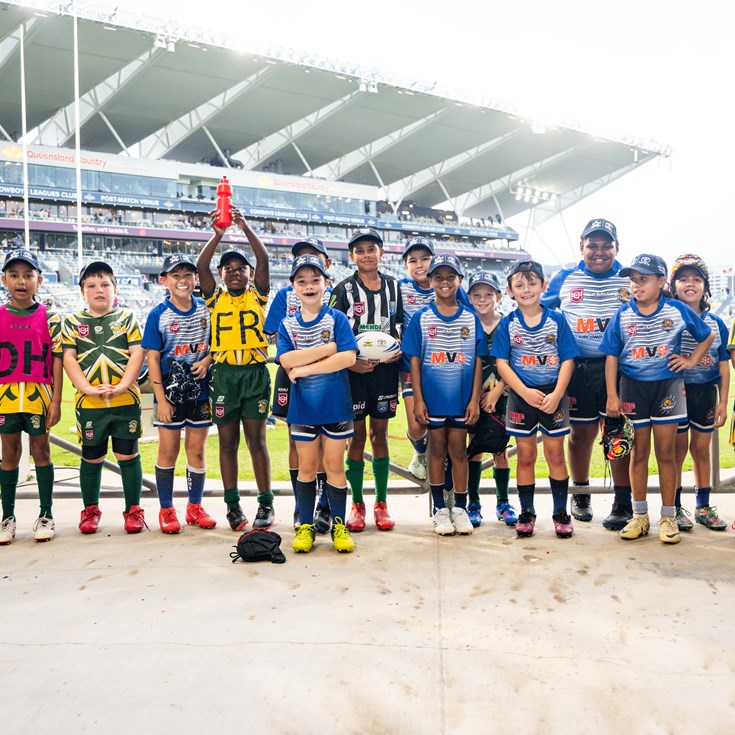 Mini Mods: Western Lions U8s v Upper Ross Rams U8s