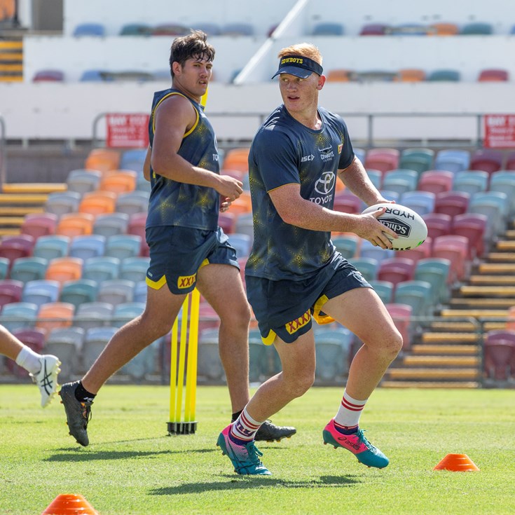 12 contracted/junior contracted Cowboys named for Blackhawks trials