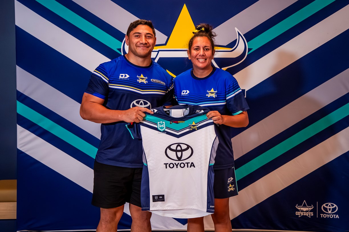 Gallery: Cowboys NRLW players presented with debut jerseys | Cowboys