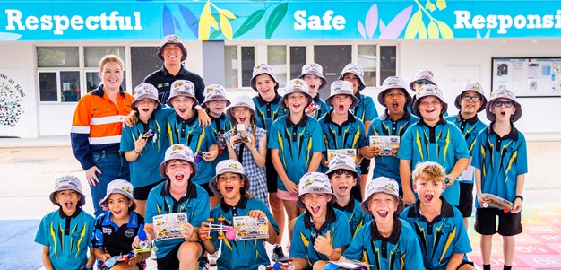 Gallery: Fun & games for Drinky's Adopt-a-School visit