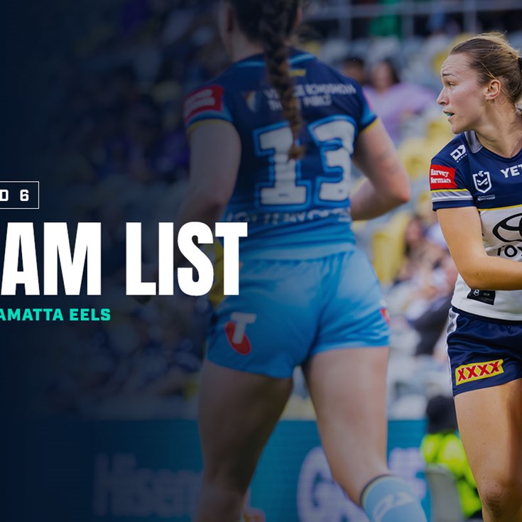 Cowboys NRLW team list: Round 6 v Eels