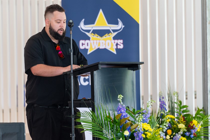 Graduate Rhian Wilson shared his story from couch surfer to graduate.