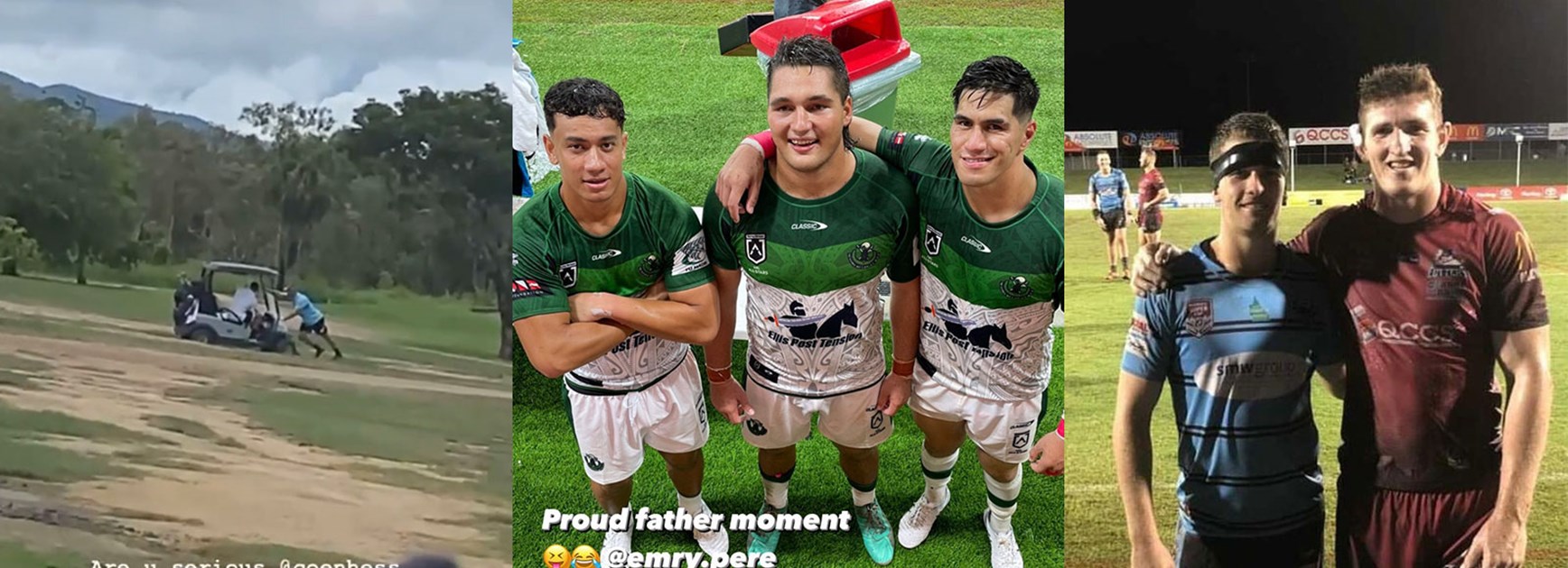 Cowboys on social: "Proud father moment"