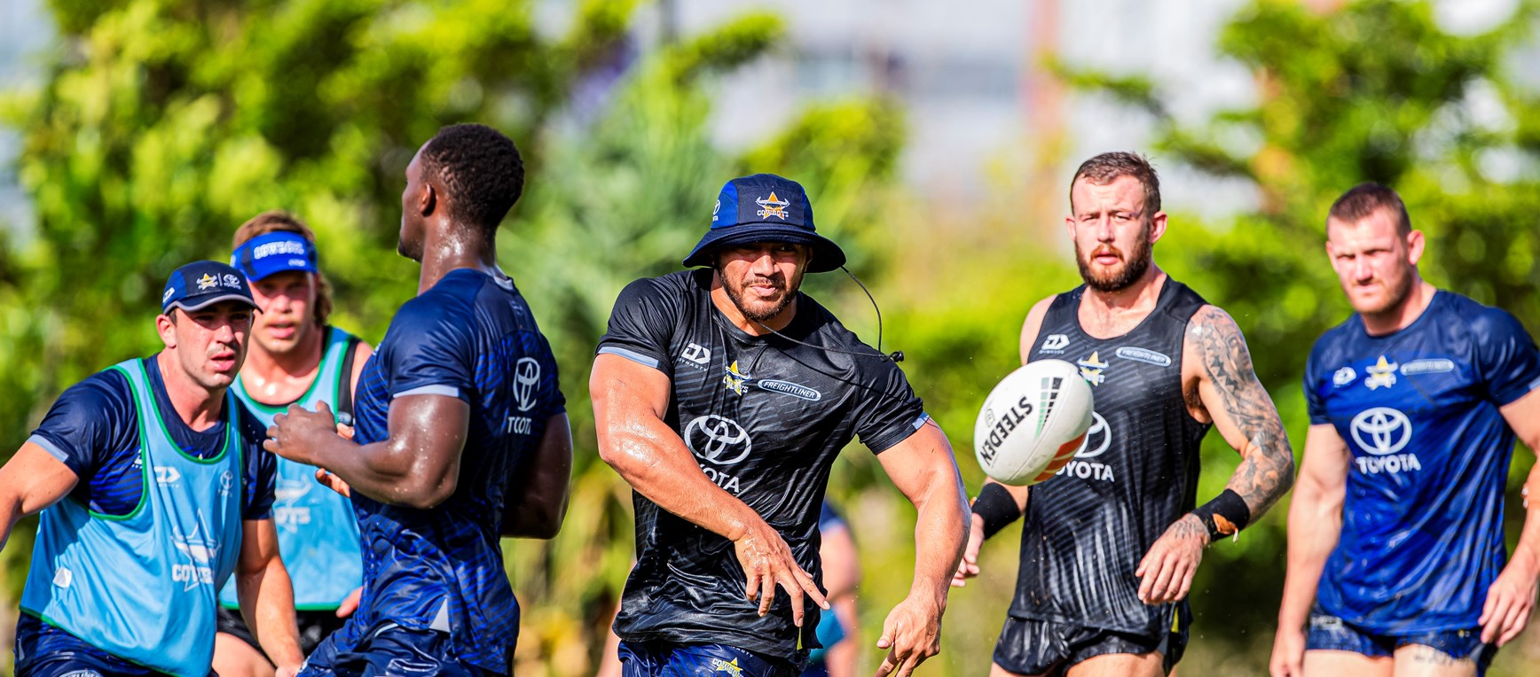 Gallery: Cowboys sweat it out in the Townsville heat