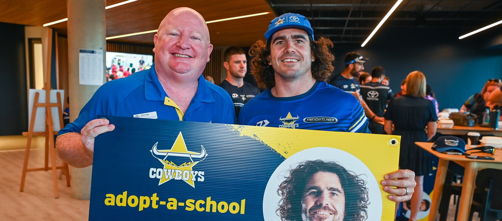 Cowboys ready to motivate, inspire primary students