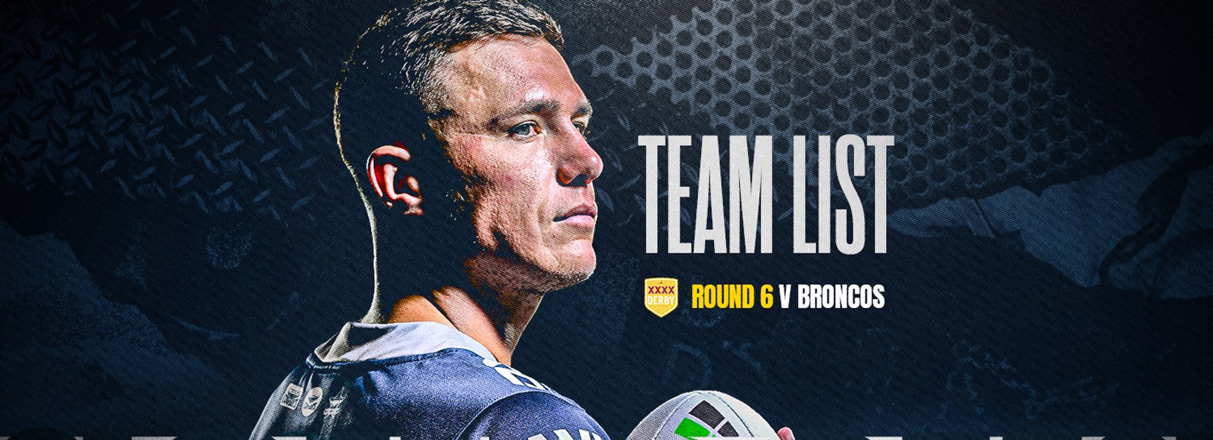 Cowboys NRL team list: Round 6 v Broncos