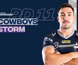 Cowboys team list: Round 11 v Storm