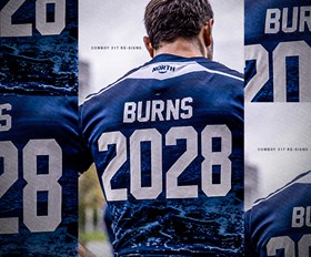 Burns extends to the end of 2028