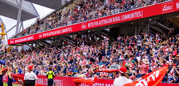 Elders supporting Farm Angels at Cowboys v Sea Eagles clash