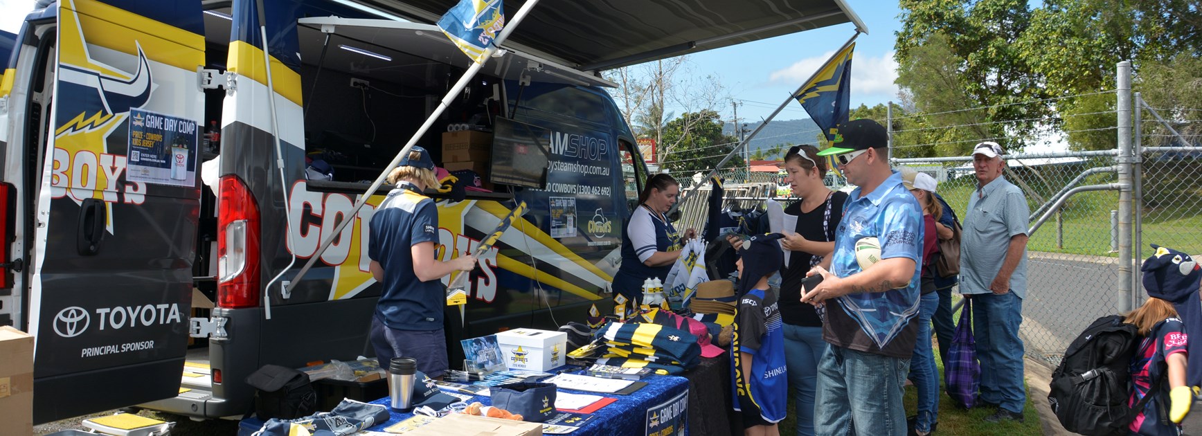 Cowboys Merchandise Van is going on tour!